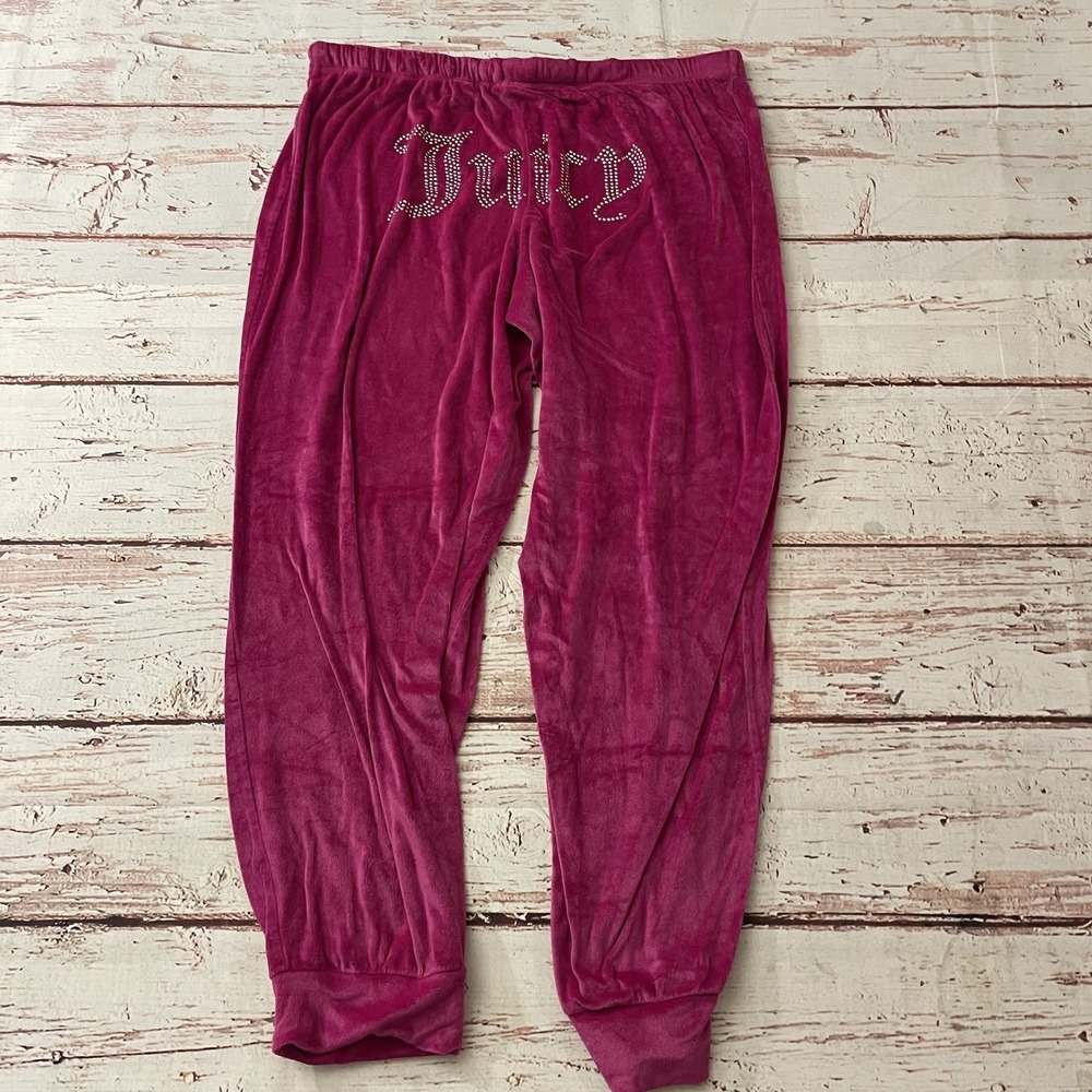 Juicy Couture Sleepwear Color Red Corvette Set Size Large Women's - Picture 8 of 12
